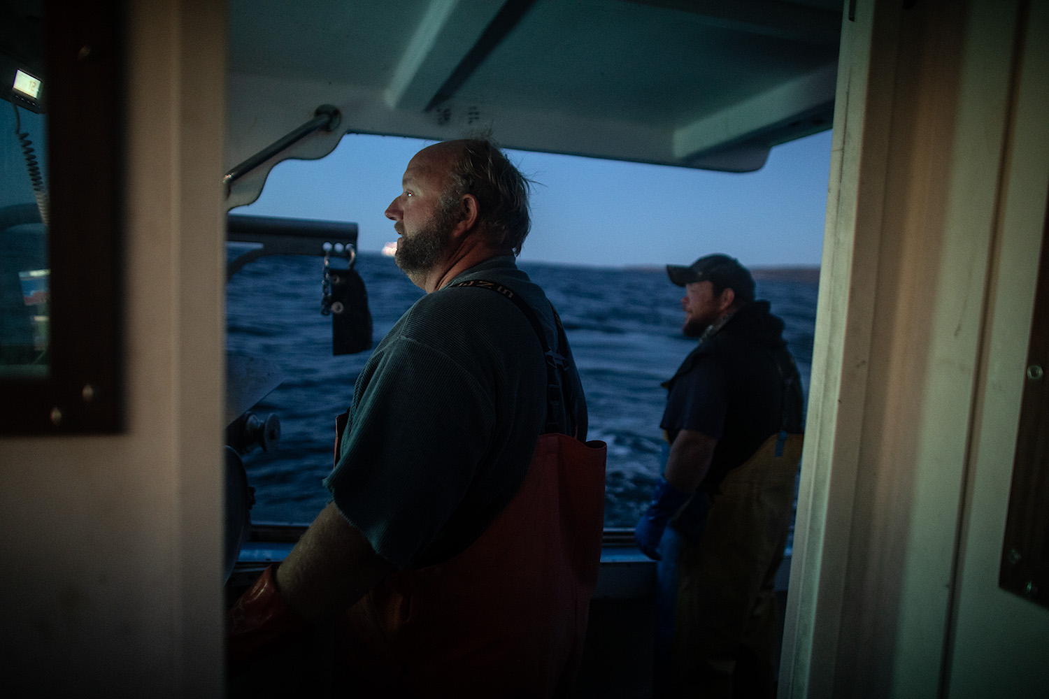 01_Lundberg_Robert_Lobstermen_Winter_Harbor